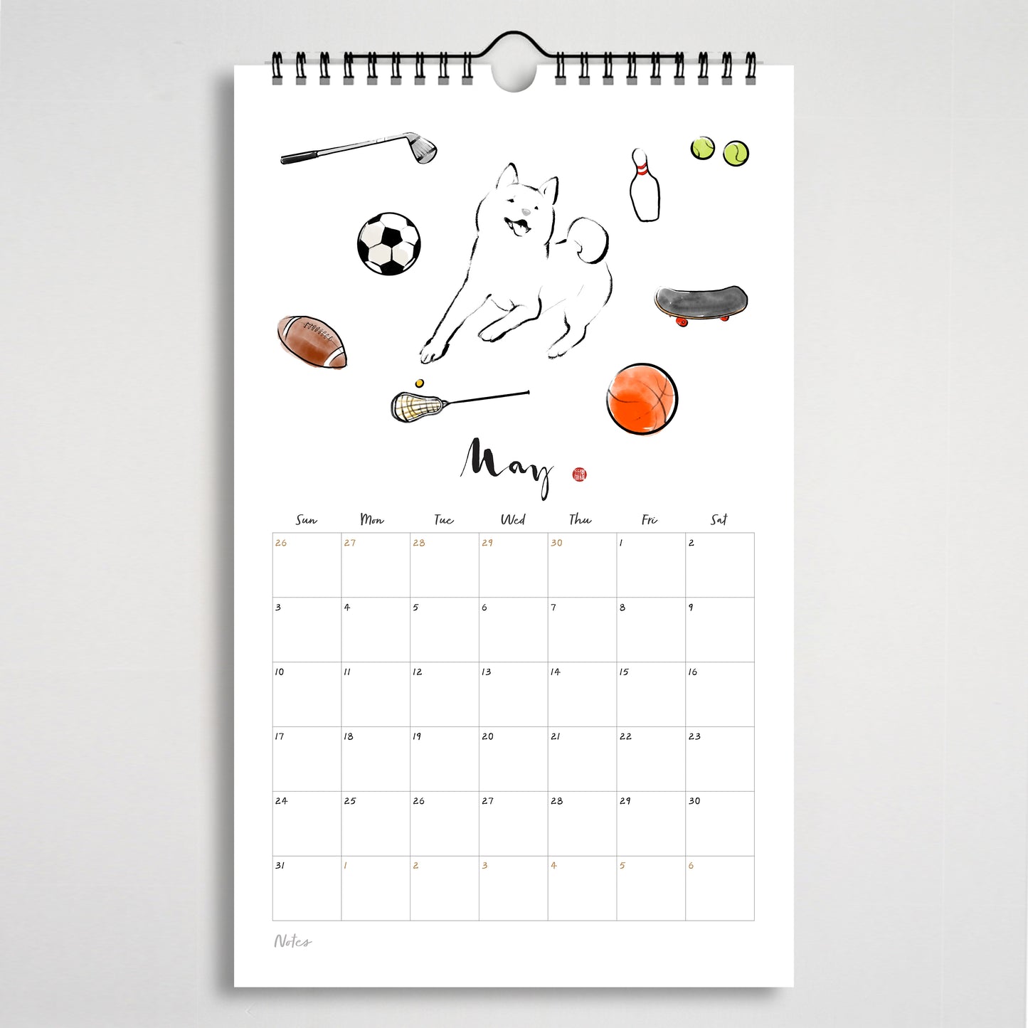 2026 Shiba Inu Appointment Wall Calendar – Hand-Illustrated Ink Art with 12 Favorite Things2026 Shiba Inu Appointment Wall Calendar – Hand-Illustrated Ink Art with 12 Favorite Things