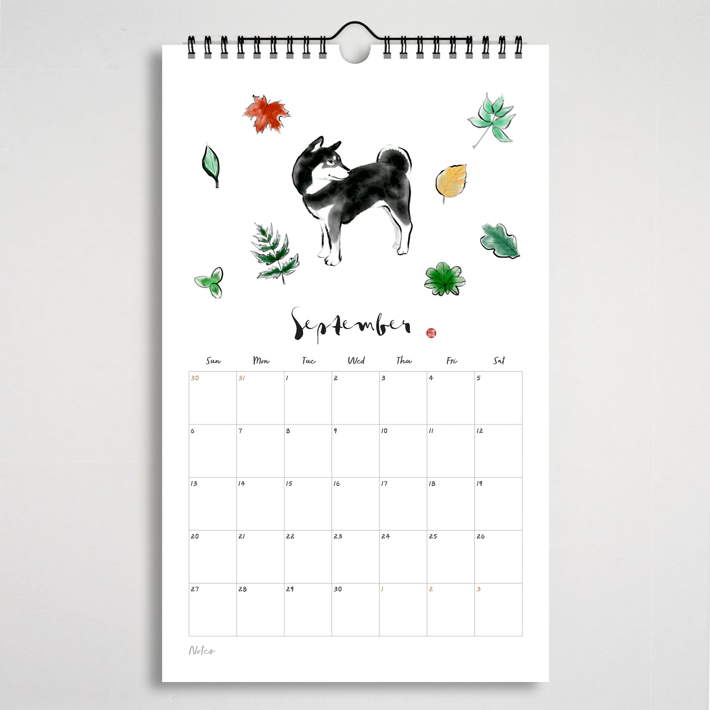 2026 Shiba Inu Appointment Wall Calendar – Hand-Illustrated Ink Art with 12 Favorite Things2026 Shiba Inu Appointment Wall Calendar – Hand-Illustrated Ink Art with 12 Favorite Things