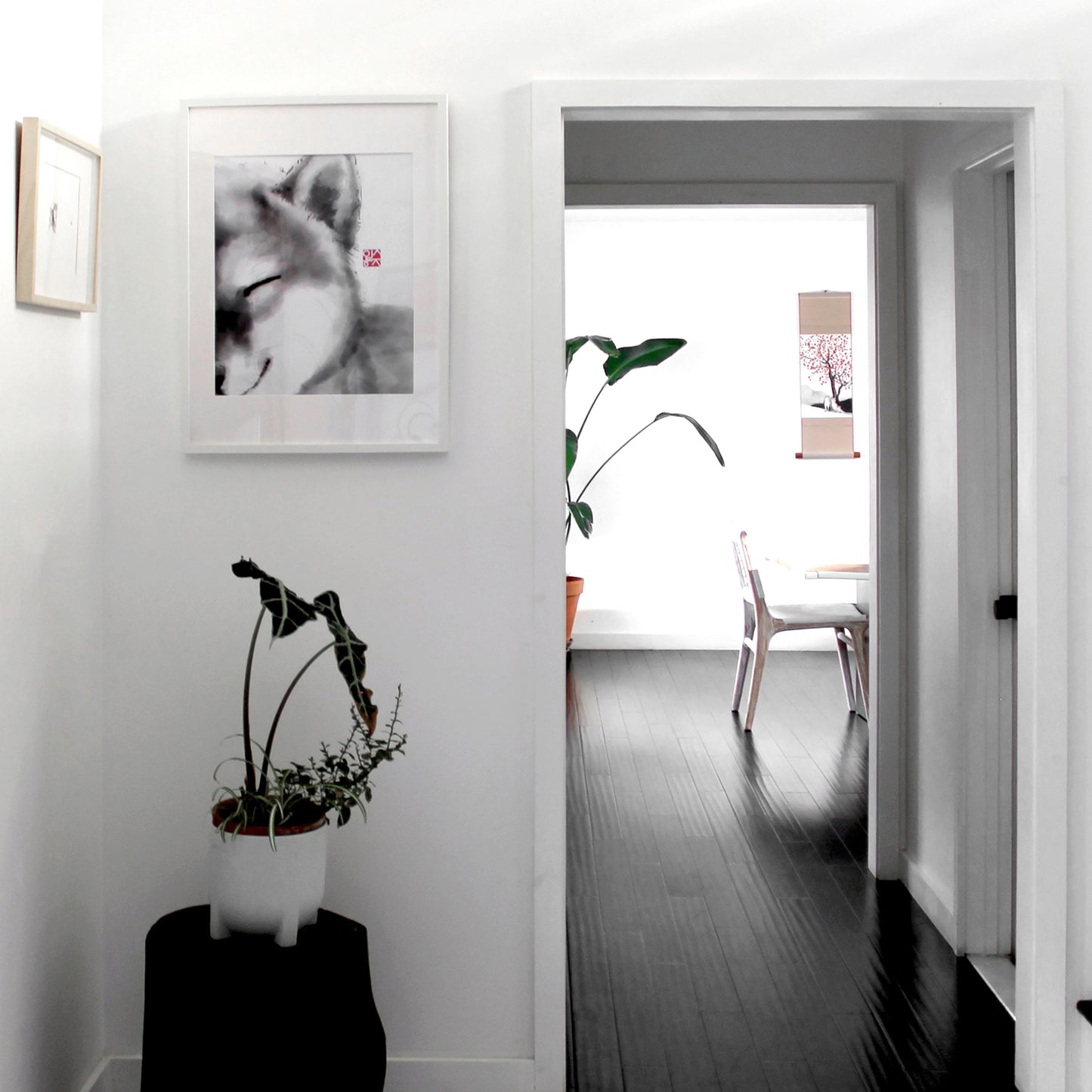 White Frame Service for RICE&INK Art Prints