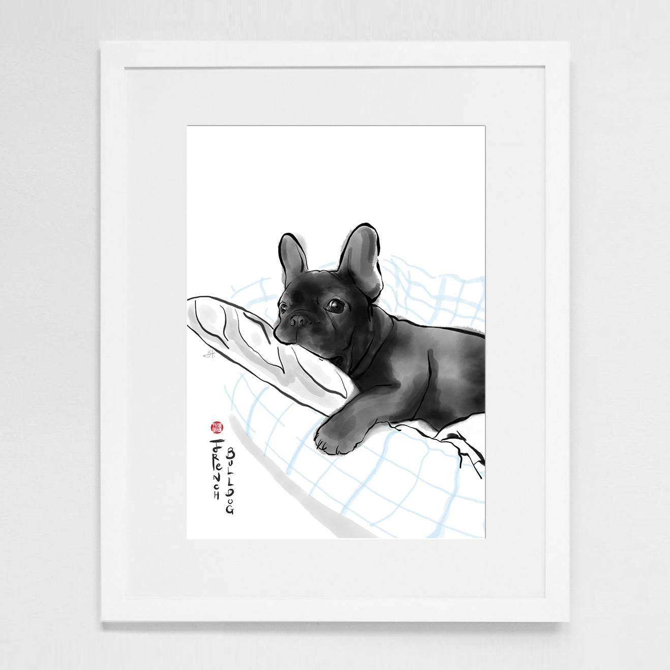 French Bulldog Art Print
