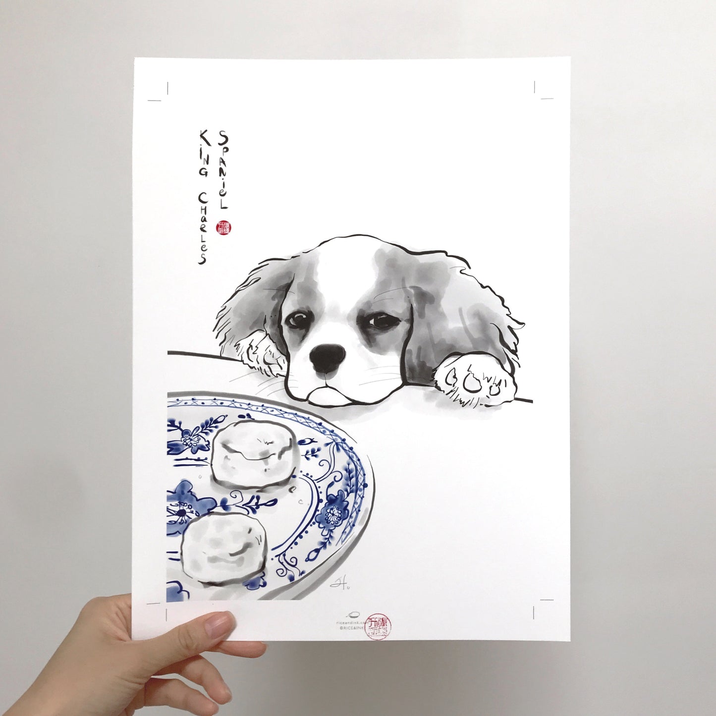 King Charles Spaniel Art Print