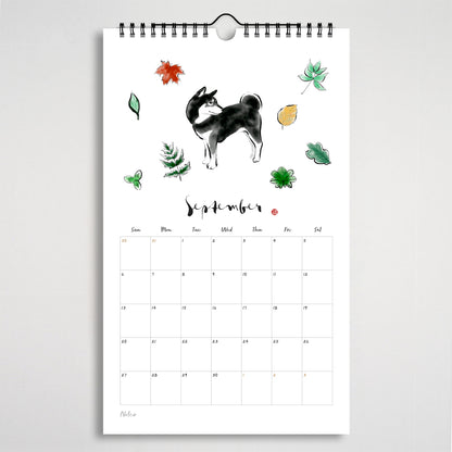 2026 Shiba Inu Appointment Wall Calendar – Hand-Illustrated Ink Art with 12 Favorite Things2026 Shiba Inu Appointment Wall Calendar – Hand-Illustrated Ink Art with 12 Favorite Things