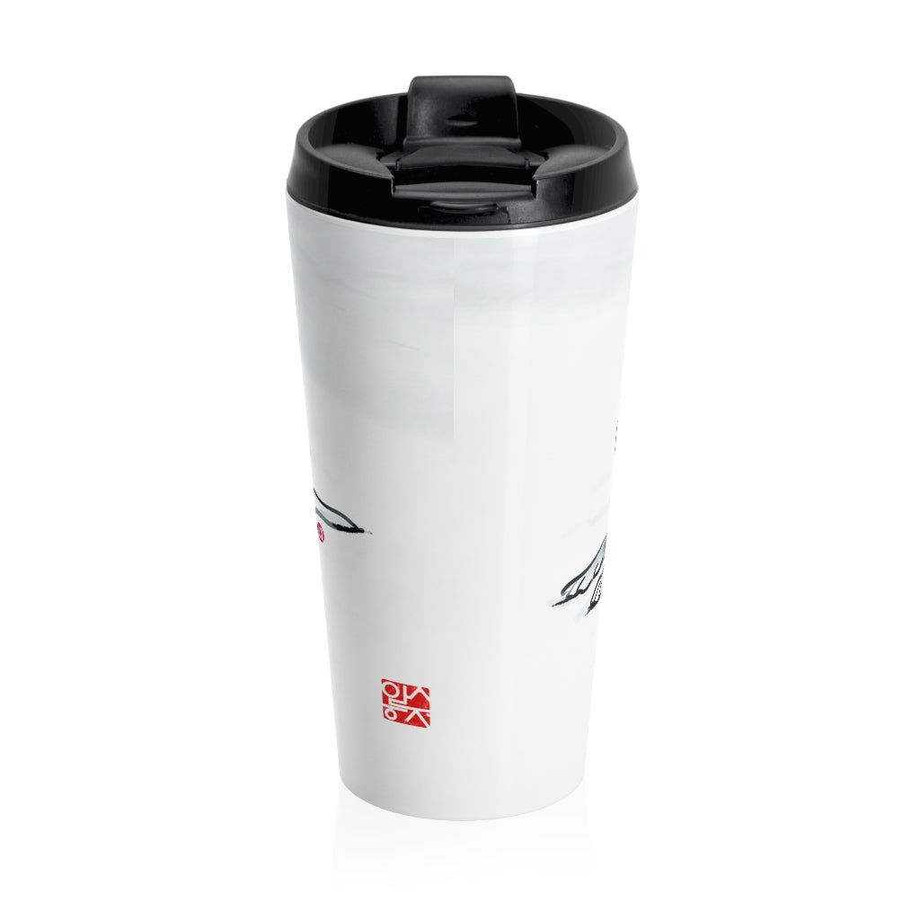 Shiba Inu Stainless Steel Travel Mug