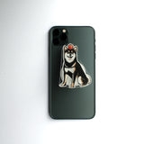 Shiba Inu & Apple Phone Grip | Griptok Phone socket accessories holder stand cute dog