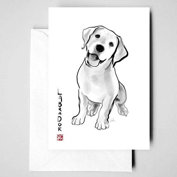Labrador Retriever Greeting Card