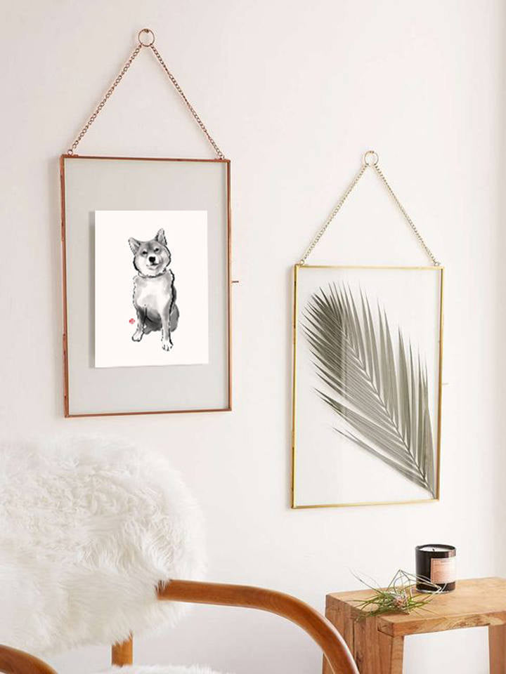 The Perfect Shiba Inu Art Print Poster